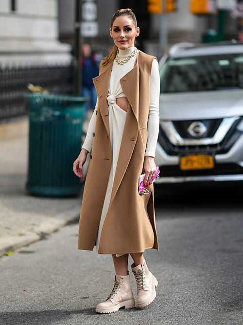5 Olivia Palermo-approved ways to style your combat boots | Stylight