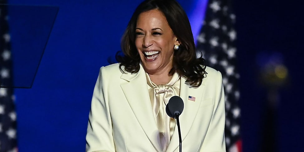 Kamala Harris' power suits are ready for the White House | Stylight