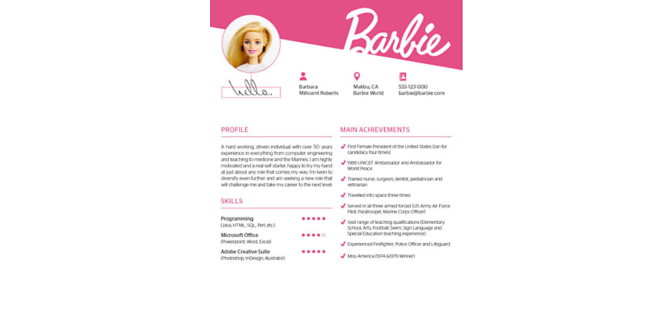 national barbie day