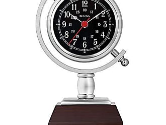 8.25 Bulova B5402 Sag Harbor Mantel Clock Espresso Finish
