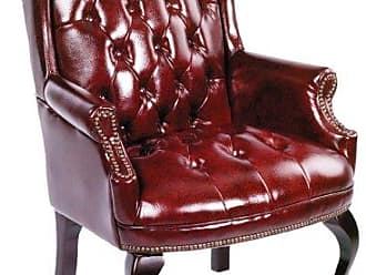 Traditional Leather Wingback Chair