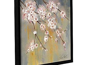 ArtWall 4 Piece Silvia Vassilevas Fairy Tale Flowers IV Gallery Wrapped Canvas Square Set 48 x 48
