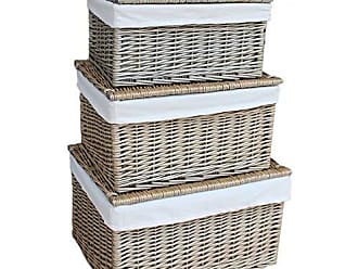 storage boxes & baskets Storage basket, Brown, Rattan, Monotone, Bathroom, Bedroom, Living room CURVER Style L 