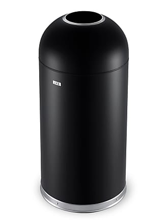 Eternal 15 Gallon Round Open Top Waste Bin, Tall Commercial Trash Can for