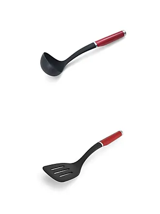 KitchenAid Cooks Silicone Slotted Turner (Red)