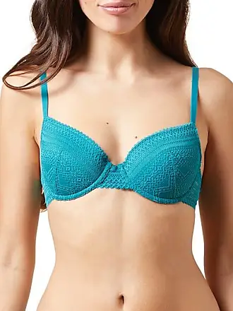 Turquoise lace bra 32b