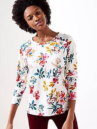 loft floral sweatshirt