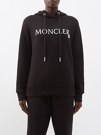 MONCLER, Logo Badge Virgin Wool Blend Knit Drawstring Hoodie, Men