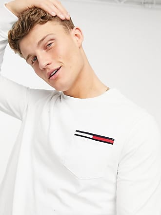 tommy hilfiger white long sleeve t shirt