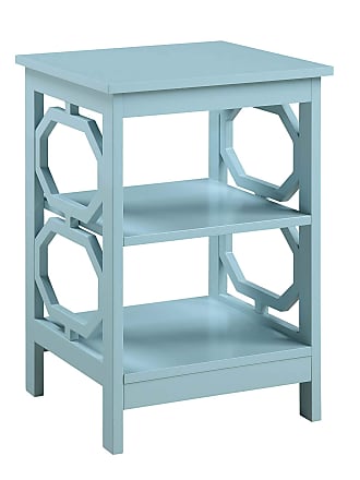 Convenience Concepts Omega End Table, Seafoam