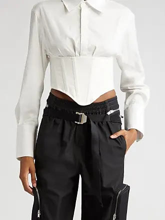 Buy DION LEE Arch Bustier Jacket - White At 40% Off