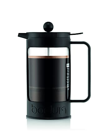  Bodum Caffettiera French Press Coffee Maker, Black Plastic Lid  and Stainless Steel Frame, 8-Cup, 34-Ounce: Home & Kitchen