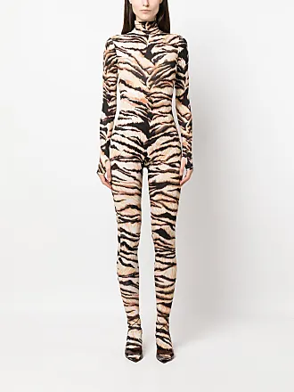 Shoppe 39,99 Stylight | Beige: € ab Jumpsuits Animal-Print-Muster mit in