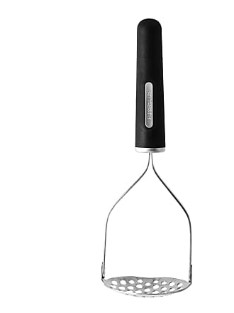 Farberware Stainless Steel Pro Black Potato Masher 10.5 Inch Kitchen New