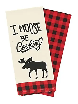 Moose Plaid Bathrobe by LazyOne