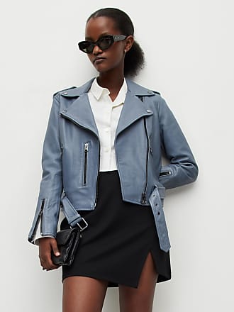 Blue Leather Jackets: up to −67% over 100+ products | Stylight