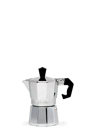 Primula Espresso Maker, Aluminum, Black, 6 Cup