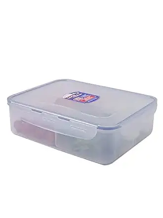 (Pack of 4) LOCK & LOCK Airtight Rectangular Food Storage Container 6-oz /  0.76-cup