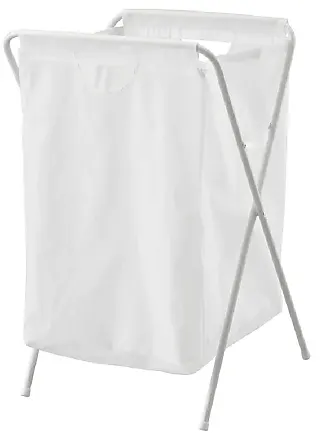 BLASKA Panier à linge, blanc - IKEA
