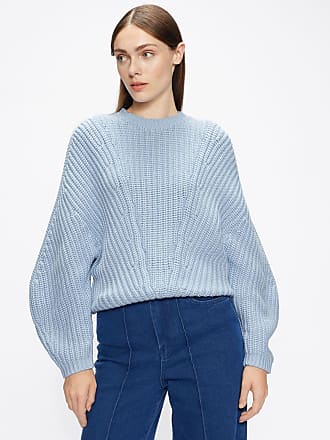 blue oversized jumper