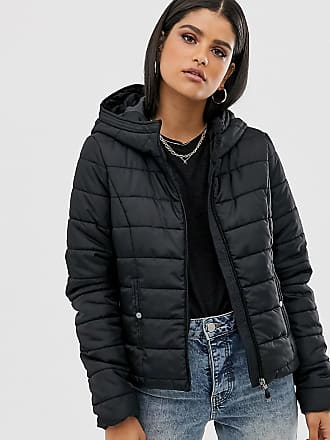 vero moda cropped hooded padded jacket