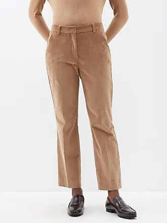 Mens Barena beige Stretch-Cotton Tailored Trousers