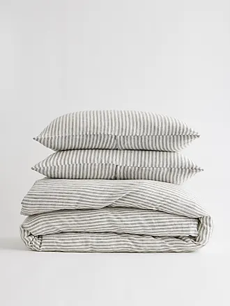 European Linen Stripe Duvet Cover