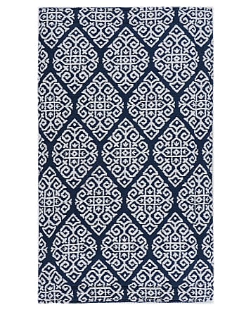 RugSmith Black Trellis Anti-Fatigue Kitchen Mat