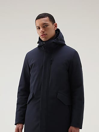 Urban Light Car Coat da Uomo di Woolrich in Blu Uomo Abbigliamento da Cappotti da Giacconi\ne cappotti corti 