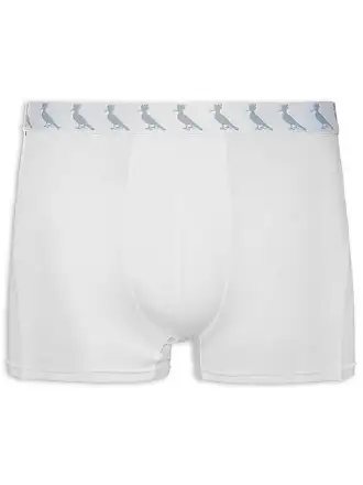 Cueca Boxer Ck One Print Marker Logo - Calvin Klein Underwear - Branco -  Oqvestir