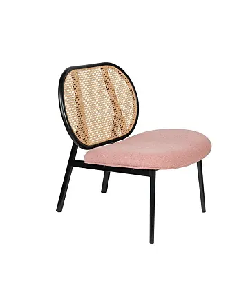 Chaise de salle à manger pivotante Levon - rose clair Moderne