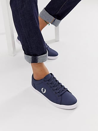 fred perry baseline microfiber canvas