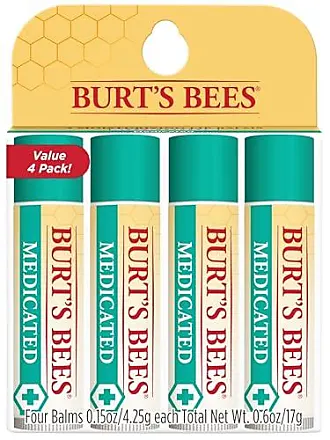 Burt's Bees Jingle Balms, Lip Balm Holiday Gift Set, Natural Moisturizing  Lip Balm, 4 Tubes 