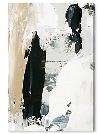 Oliver Gal 'Luxury Shopping Bag' Fashion and Glam Wall Art Canvas Print - Black, White - 20 x 20