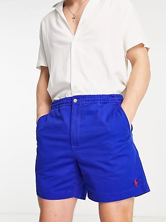 Ralph Lauren Golfshorts aus Stretchsatin in Blau Damen Bekleidung Kurze Hosen Knielange Shorts und lange Shorts 
