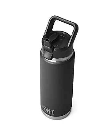 YETI Rambler 26 oz Bottle, Vacuum Insulated, Stainless Steel with Straw  Cap, Canopy Green