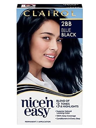 Clairol Nicen Easy Permanent Hair Color, 2BB Blue Black, 3.4 Fl Oz