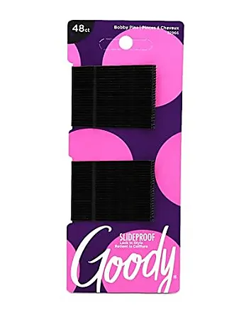 Goody Bobby Pin Box w/ Magnetic Top Black, 75 count