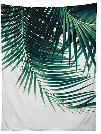 17 x 24 Green Society6 Anita Bella Jantz Palm Leaves Vibes 4 Bath Mat 