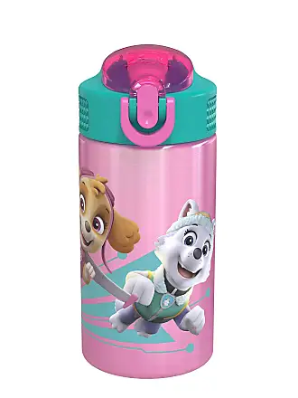 Zak Designs Disney Movie Moana Vacuum Insulated Thermal, 18/8 Stainless Steel 14 oz Kids Water Bottle w/ FlipUp Straw Spout & Locking Spout