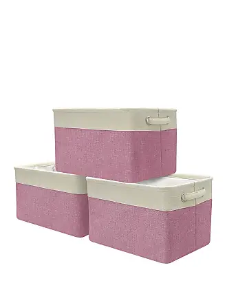 Sorbus Foldable Storage Cube Basket Bin, 6 Pack Pastel Set