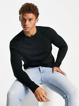 Homme Vêtements Pulls et maille Sweats sans manches Pullover Coton SELECTED pour homme en coloris Noir 