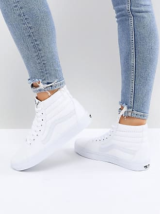 ladies white vans shoes