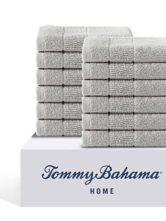 Tommy Bahama Island Retreat 6-Piece White Cotton Towel Set