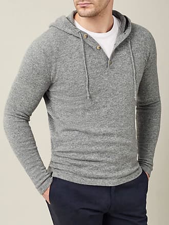 Grey hooded sweatshirt on sale mens