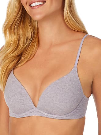 Cuddl Duds Women's Underwear Comfy Wired Plunge Bra 2 Pack