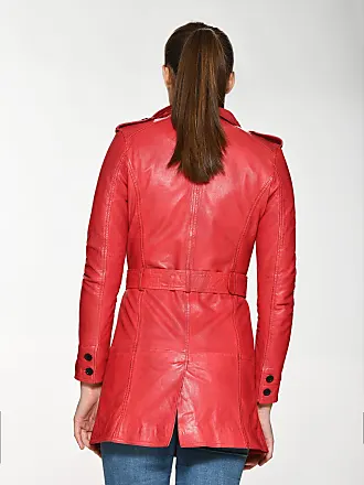 Lederjacken aus Polyester in Rot: −50% Shoppe Stylight | zu bis