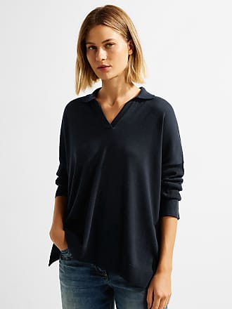 V- Pullover aus Baumwolle in Blau: Shoppe bis zu −50% | Stylight