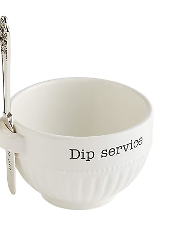 White spoon 5 1/4 Mud Pie BUFFALO DEER CHIP N DIP SET dish 13 1/2 x 12 1/2 