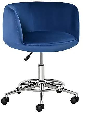 Vinsetto Fauteuil de bureau chaise de bureau assise haute réglable tabouret  de bureau pivotant 360° maille respirante